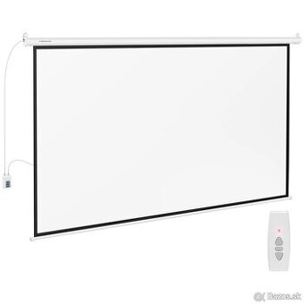 Projekčné elektrické plátno 302x201cm