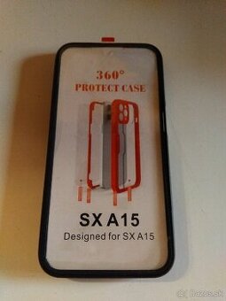 Kryty +ochranné sklo na Samsung Galaxy A15