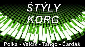 KORG ŠTÝLY