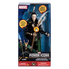 Loki MARVEL/avengers talking action figure original Disney