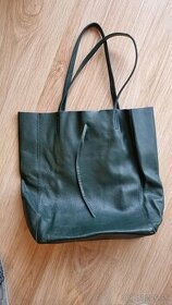 Kozena zelena kabelka - 1