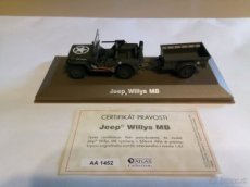 Jeep Willys MB Vojenská technika Atlas Editions