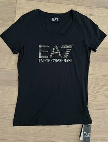 EA7 armani tričko M s kamienkami originál