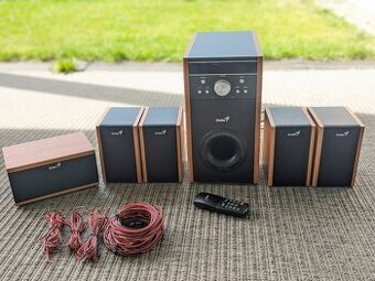 Reproduktory Genius SW-HF5.1 4000 5+1 subwoofer (ako nové)
