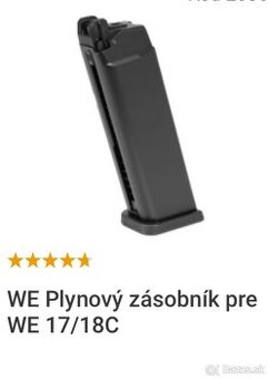KÚPIM Zásobníky Glock 17 green gas