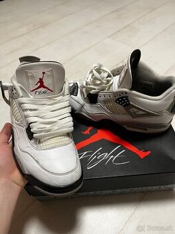 Air jordan 4 white cement