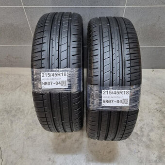 Letné pneumatiky 215/45 R18 MICHELIN DOT3917