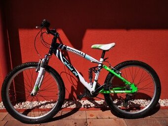 24" detsky horsky celoodpruzeny bicykel