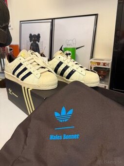 Adidas × Wales Bonner Superstar White Navy