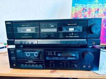 Tape deck aiwa a denon