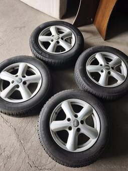 Alu disky 5x114,3 r15 na Mazda, Kia, Hyundai pneu 195/65 r15