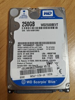 Predam 2,5" SSD a HDD