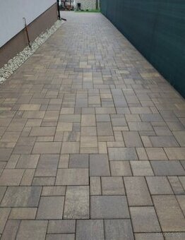 Zamková dlažba,ploty