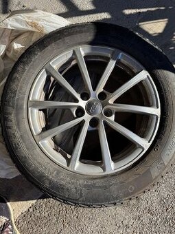 Audi R17 originál ALU disky + zimné pneu Michelin