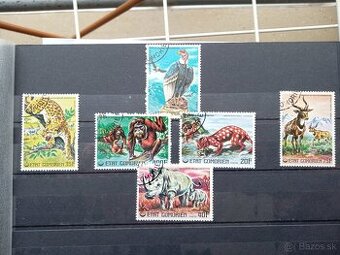 Poštové známky č.453 - Komorské ostrovy - fauna