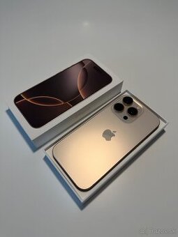 iPhone 16 Pro – Desert Titanium, 256 GB