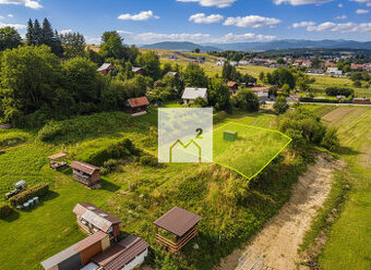 Stavebný pozemok na rodinný dom | 825 m2 | Višňové - 1