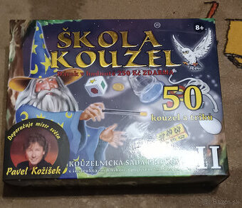 Škola kouzel II – 50 triků Pavel Kožíšek – ako nová, super s