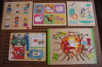 Hračky na podporu rozvoja motoriky