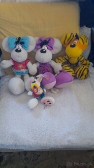 Diddl, Didlina plyšové hračky-spolu za 40eur