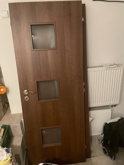 Interiérové dvere so sklenenou výplňou