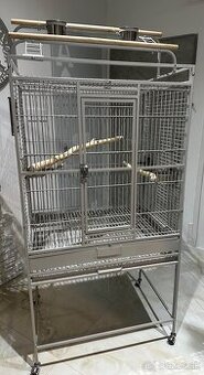 klietka/voliera pre papagáje