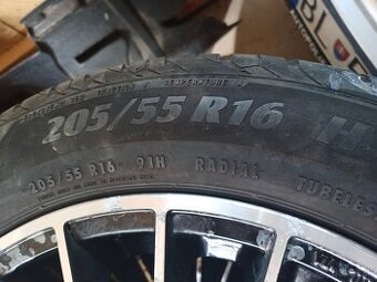 Predám sadu diskou 4x108 R16 plus letné pneu