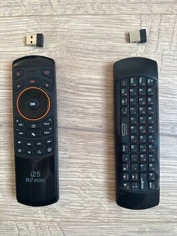 Multifunkčný ovládač Rii i25 (Air Mouse + Klávesnica)