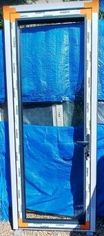 Predám hliníkové dvere 101x248 antracit obojstranne ALUPROF