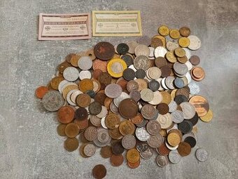 Mince bankovky konvolut zbierka