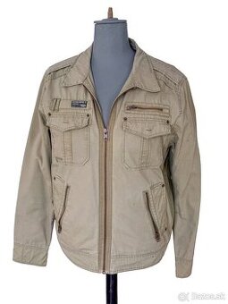 Béžová/piesková prechodná bunda