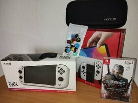 Nintendo Switch OLED + Hra + Príslušenstvo :) - 1