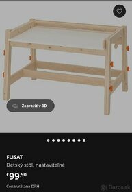 Predam stolík Flisat z Ikea - 1
