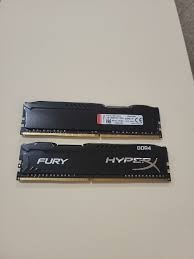 RAM pamäť  Fury Hyperx DDR4 2X4GB (8GB Kit)