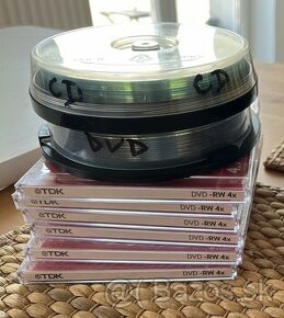 Čisté CD/DVD/DVD-RW