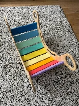 Drevená montessori hojdačka Elis design