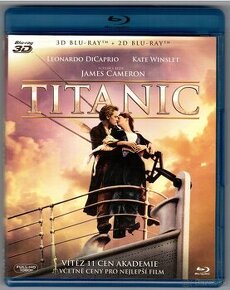 Blu-ray 3D + 2D Titanic (1999) - rozbalené