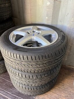 Predám 3 ks diskov Alutec s pneumatikami Laufenn 195/55 R16