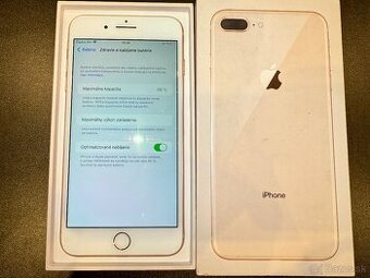 Apple iphone 8 plus, 64gb, Gold