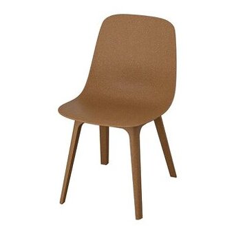 IKEA ODGER - Stolička, hnedá (4ks)