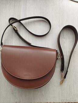Kožená crossbody kabelka Zn. Lubive