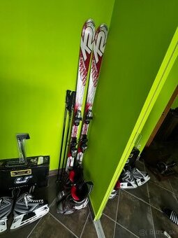 Predám lyžiarsky komplet K2 Stinger + lyžiarky 30,5
