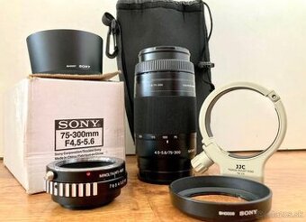 Objektív Sony 75-300mm f/4,5-5,6
