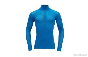 Zánovný merino rolák Devold Wool Mesch 190 Zip Neck Man