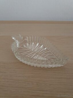 Sklenená miska list - 1