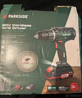 Aku Vrtaci Skrutkovač Parkside