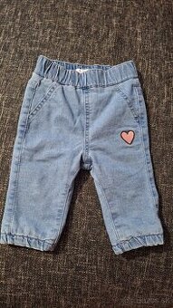 Zateplené rifle + kabátiky