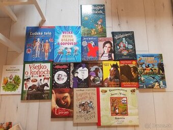 Rôzne knihy pre deti a mládež