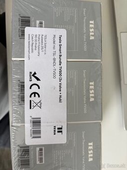 NOVE - Termostaticke hlavice Tesla Smart Bundle 3+1