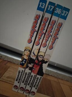 Naruto 13, 17, 36, 37